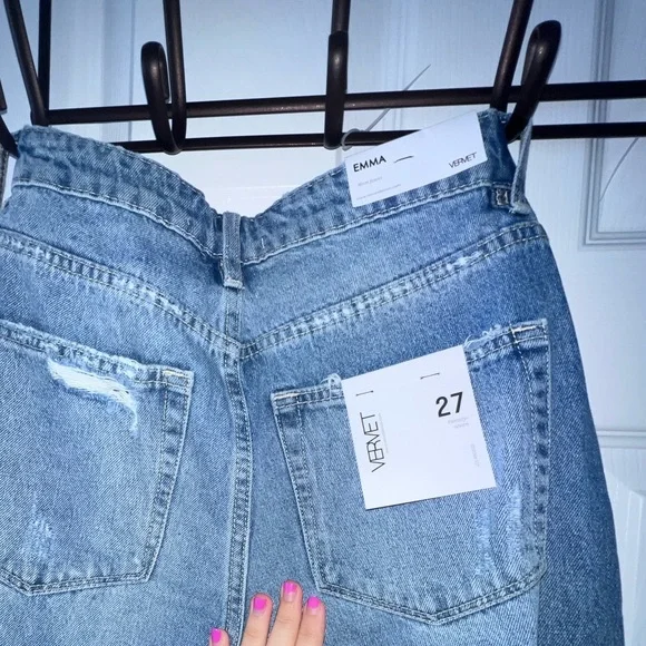 Brand New with tags Verve 12th Tribe Emma Mom Jeans size 27 - Picture 4 of 7